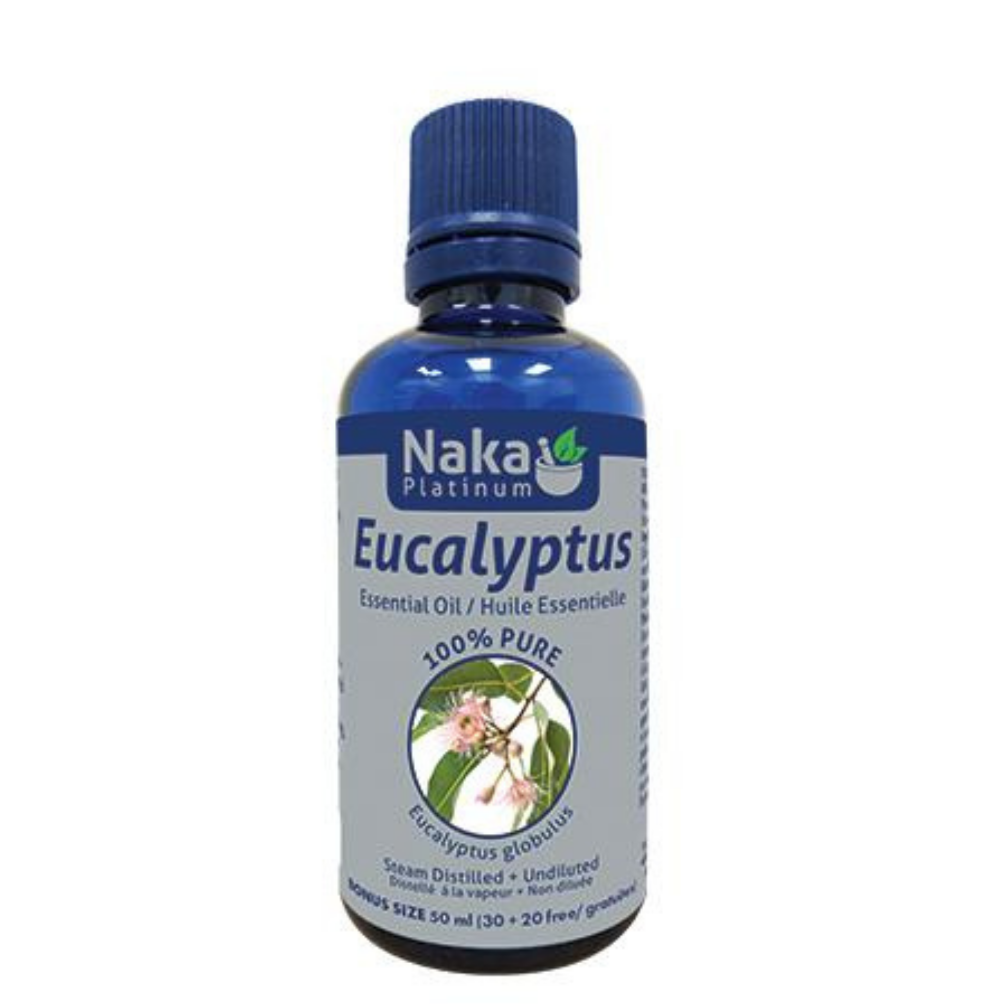 Naka - 100% Pure Eucalyptus Essential Oil (Organic) - 50ml