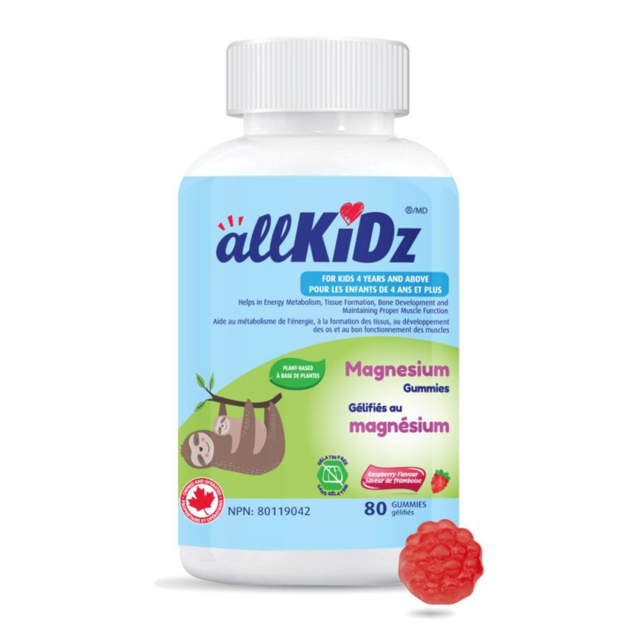 All Kidz® - Magnesium - 80 Gummies