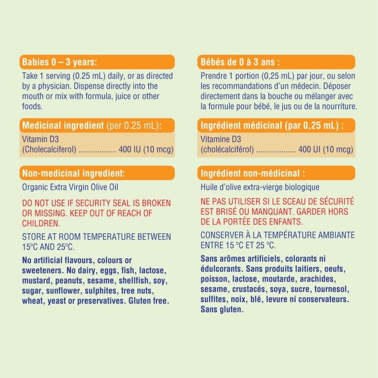 All Kidz® - Vitamin D3 Drops - 400IU 25ml