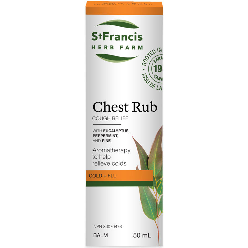St Francis Herb Farm - Chest Rub Balm - 50ml