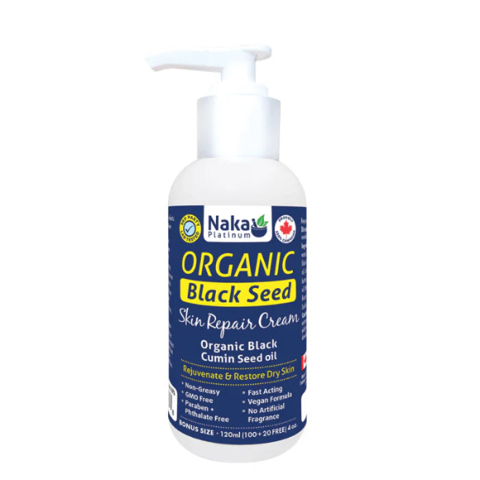 Naka - Organic Black Seed Skin Repair Cream - 120ml