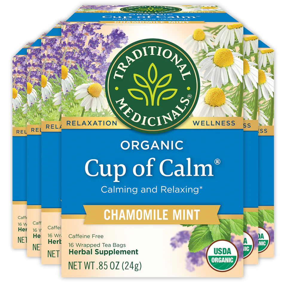 Traditional Medicinals - Cup of Calm Lavender Mint - 16 Tea Bags