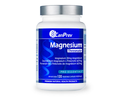 CanPrev - Magnesium Threonate - 120 Veg Capsules