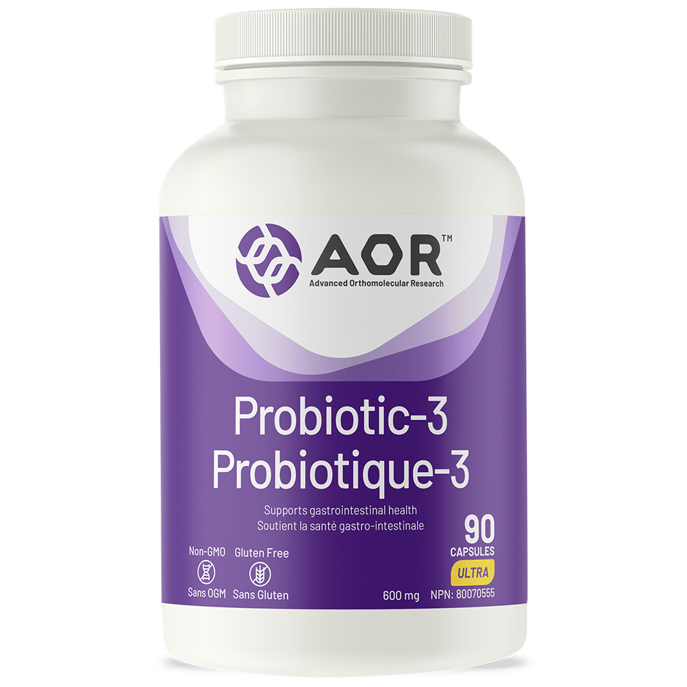 AOR - Probiotic-3 -  90 Capsules