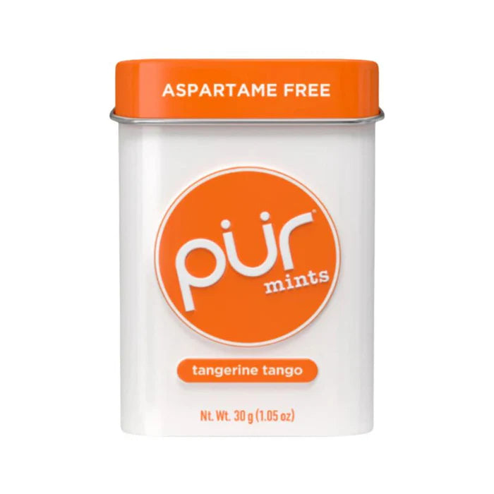 Pur Mint Tin - Tangerine Tango - 30g