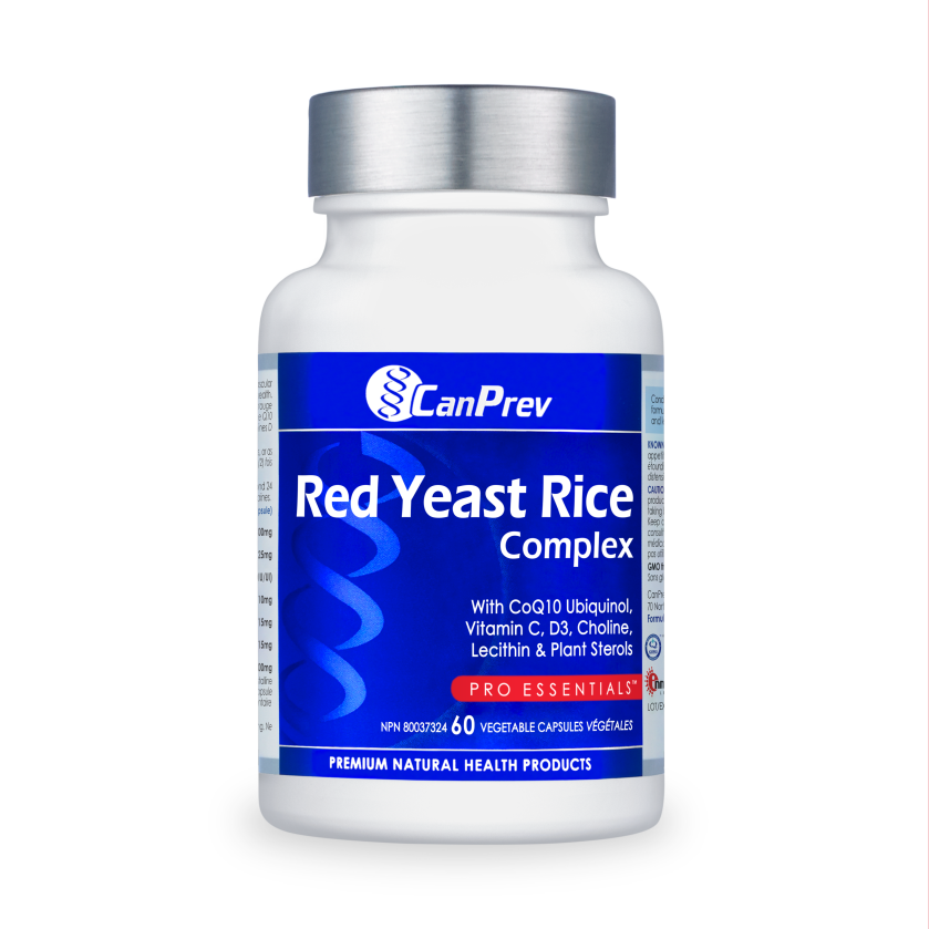 CanPrev - Red Yeast Rice Complex - 60 Veg Capsules