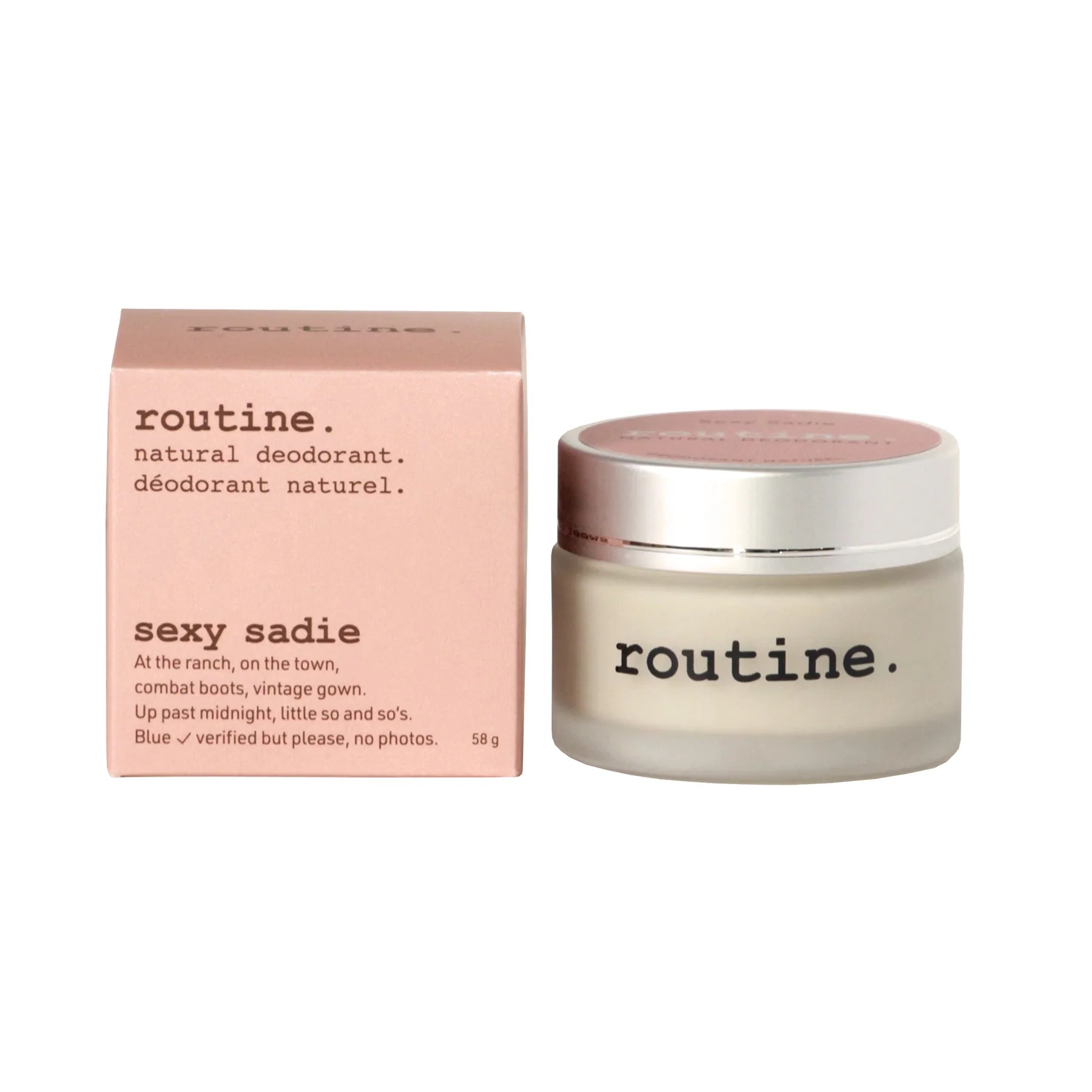 Routine - Sexy Sadie Deodorant - Jar 58G