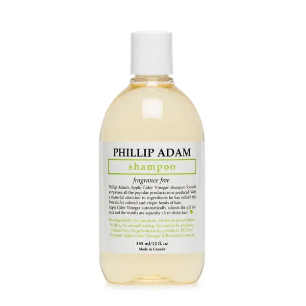 Phillip Adam - Apple Cider Vinegar Fragrance Free Shampoo - 355ml