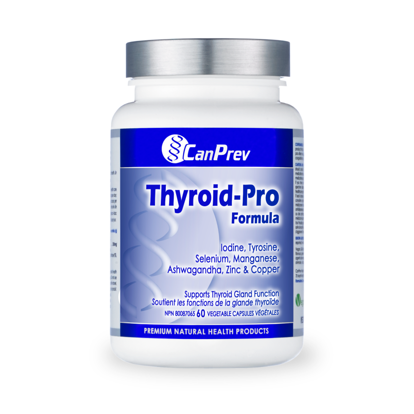 CanPrev - Thyroid-Pro Formula - 60 Veg Capsules